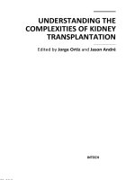 UNDERSTANDING THE COMPLEXITIES OF KIDNEY TRANSPLANTATION Part 1 pps