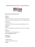 Sáng kiến kinh nghiệm môn đạo đức lớp 2 – học tập, sinh hoạt đúng giờ docx