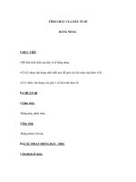 TÍNH CHẤT CỦA DÃY TỈ SỐ BẰNG NHAU potx