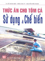 Thức ăn cho tôm cá sử dụng và chế biến