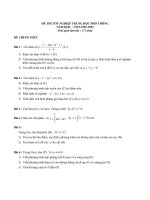Đề ôn tập môn toán - đề 35 pot