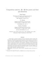 Báo cáo toán học: 