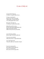 CA DAO TỤC NGỮ TRONG HOẠT ĐỘNG LAO ĐỘNG - 2 pps