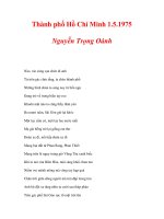 TỔNG HỢP THƠ CA GIAI ĐOẠN TIỀN CHIẾN - 5 doc