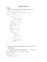 Do hoa may tinh (de 2) - Giai ppt