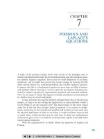 CHAPTER 7 :POISSON''''S AND LAPLACE''''S EQUATIONSA doc