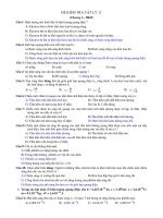 ĐỀ KIỂM TRA VẬT LÝ 12 (Chương 6 - HKII) pdf