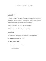 TỈ SỐ LƯỢNG GIÁC CỦA GÓC NHỌN docx