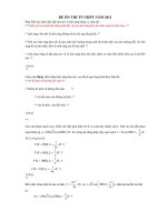 ĐỀ ÔN THI TN-THPT NĂM 2011 ppt