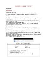 pratice ielfts test 5