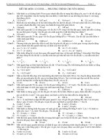 Tài liệu luyện thi Đại học - Cơ học vật rắn ( PT chuyển động ) ppsx