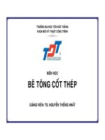 THIẾT KẾ KẾT CẤU BÊ TÔNG CỐT THÉP pot