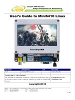 User''''s Guide to Mini6410 Linux potx