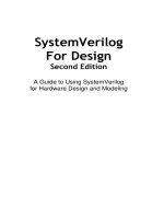 SystemVerilog For Design phần 1 pdf