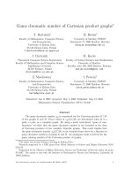 Báo cáo toán học: 