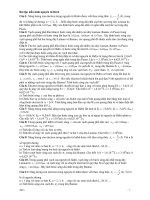 Bài tập mẫu hình nguyên tử Borh pptx