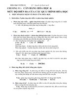 HÓA ĐẠI CƯƠNG B - CHƯƠNG VI ppt