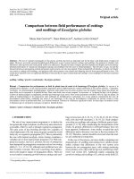 Báo cáo lâm nghiệp: 