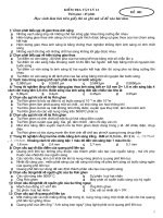 Đề kiểm tra môn vật lí lớp 12 - Đề số 1 pdf