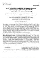 Báo cáo lâm nghiệp: 