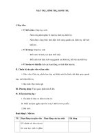 MẶT TRỤ, HÌNH TRỤ, KHỐI TRỤ pps