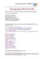 Lập trình Android: ứng dụng mail ppsx