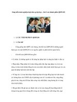 Sáng kiến kinh nghiệm luật dân sự đại học – bài 2 các thành phần QHPLDS pps