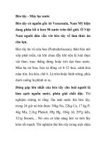 Bèo tây - Máy lọc nước ppt