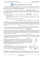 BÀI TẬP VẬT LÝ 12 NÂNG CAO ( Nguyễn Văn Thông – Gv Trường THPT Chu Văn An ) ppsx