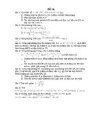 Đề ôn tập môn toán - đề 8 ppt