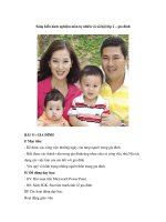Sáng kiến kinh nghiệm môn tự nhiên và xã hội lớp 2 – gia đình ppsx