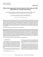 Báo cáo lâm nghiệp: 