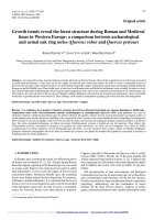 Báo cáo lâm nghiệp: 