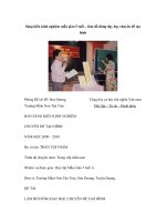 Sáng kiến kinh nghiệm mẫu giáo 5 tuổi – làm đồ dùng dạy học chuyên đề tạo hình ppsx