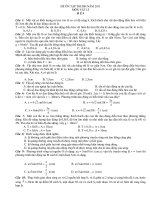 ĐỀ ÔN TẬP THI ĐH NĂM 2011 MÔN VẬT LÍ ĐỀ 4 pot