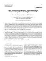 Báo cáo lâm nghiệp: 