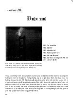 Vật lí đại cương các nguyên lí và ứng dụng - Tập 2 Điện từ, dao động và sóng - Chương 18 ppt