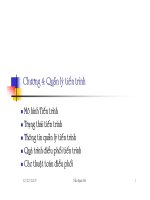 Chương 4: Quang lý tiến trình pdf