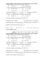 Đề thi trắc nghiệm môn toán ppt