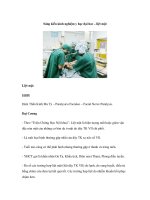 Sáng kiến kinh nghiệm y học đại hoc – liệt mặt ppt