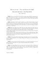 Đề toán học lớp 12 - đề 2 docx