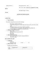 Giáo án tích hợp - danh sách trong HTML pptx