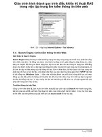 Giáo trình hình thành quy trình điều khiển kỹ thuật RAS trong việc tập trung tìm kiếm thông tin trên web p1 doc