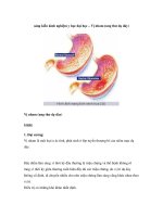 sáng kiến kinh nghiệm y học đại học – Vị nham (ung thư dạ dày) pptx