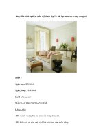 áng kiến kinh nghiệm môn mỹ thuật lớp 5 – bài học màu sắc trong trang trí potx