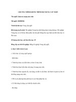 CHƯƠNG TRÌNH KHUNG TRÌNH ĐỘ TRUNG CẤP NGHỀ pps