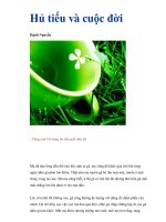 Hủ tiếu và cuộc đời pot