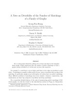 Báo cáo toán học: 