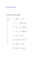 Bài 07 - Năm, tháng, ngày docx