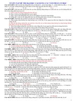 Tuyển tập các bài tập phần cơ học ppsx